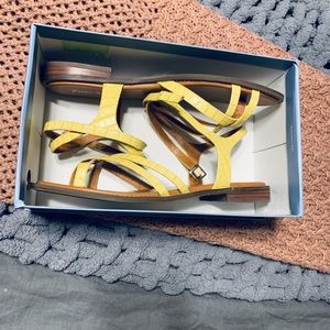 Essex Lane Yellow Sandles